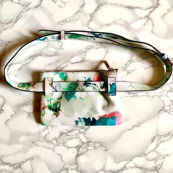 LOVE AND LORE Floral Belted Purse NWOT - Picture 7 of 9